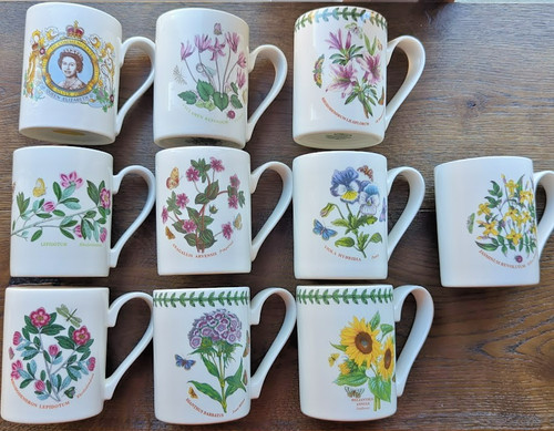 Portmeirion job lot mugs - job, 10