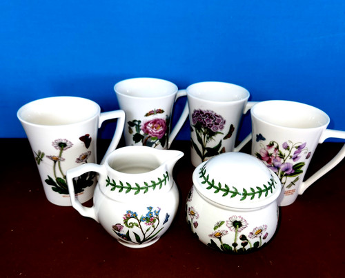 Portmeirion large mugs - 4,