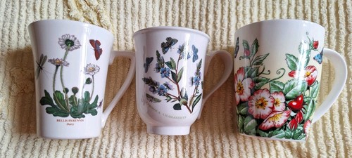 Three china mugs - three, 2