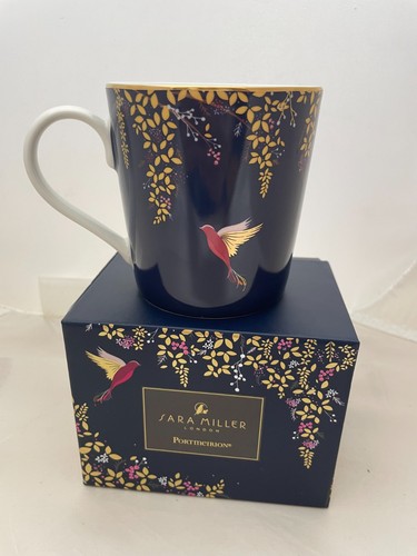 Portmeirion navy coffee mug - portmeirion,
