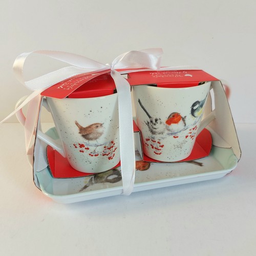 Portmeirion robin bird mugs - portmeirion, &