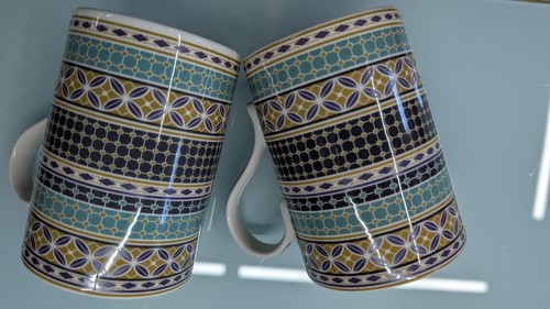 Pair mugs portmeirion - pair,